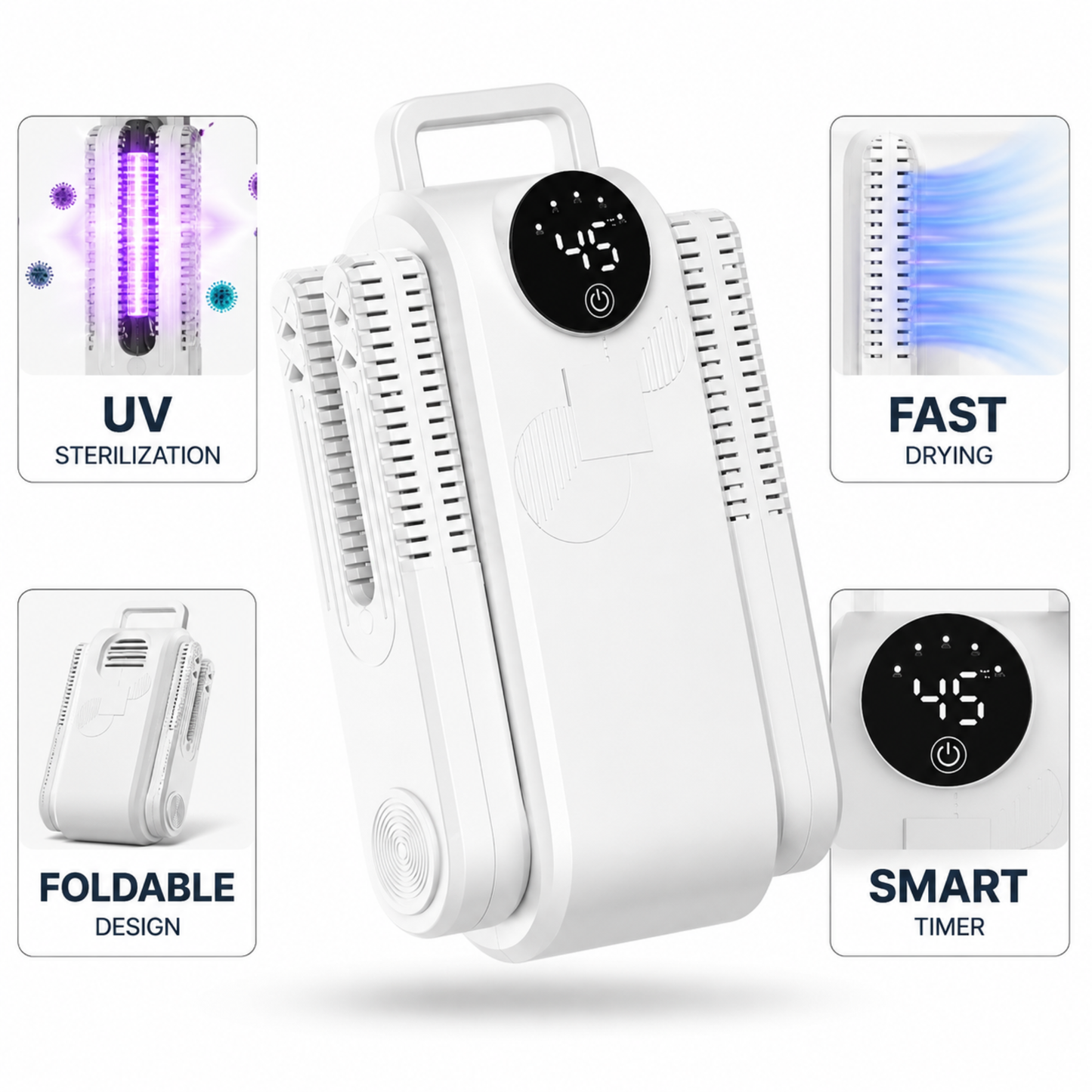 DryPod UV Pro™ — UV Shoe & Glove Dryer