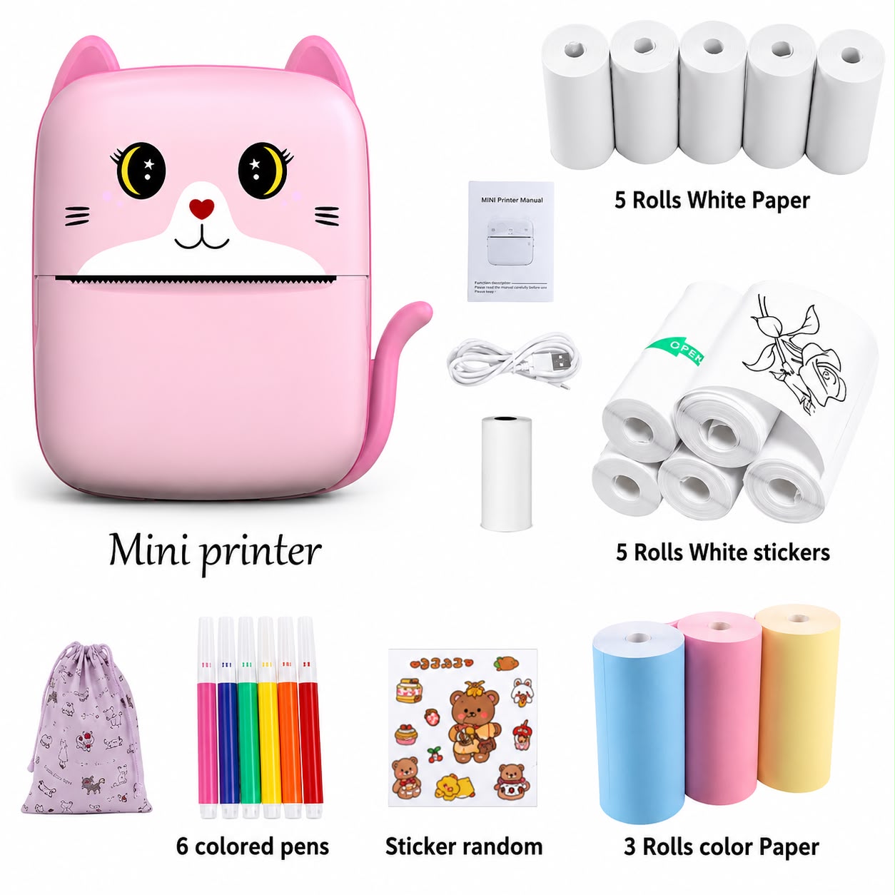 KawaiiPrint™ Pocket Printer