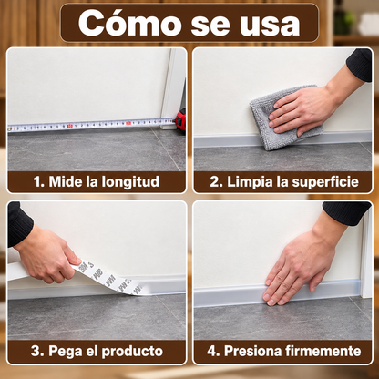Burlete Adhesivo para Puertas y Ventanas | Sellador contra Aire, Polvo y Ruido